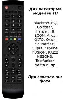 Пульт Soundmax SM-LED40M04/-LED32M05, Nesons и др ТВ