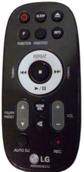 Пульты ДУ  LG audio AKB36638222/ 221/ 213/212 и др. акустики - аналоги