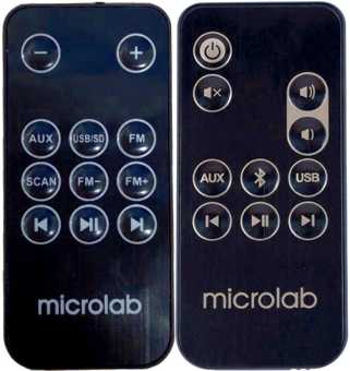 Пульты аналоги для Microlab M-108BT, M-105R акустики