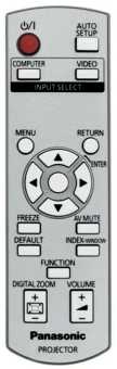 Пульты для Panasonic N2QAYB000262 проекторов  PT-LB75E, PT-LB75NTE, PT-LB80E, PT-LB90E - аналоги