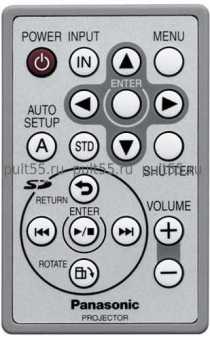 Пульт Panasonic N2QAYC000001 PT-P1SDu/ea и др. проекторов - замена