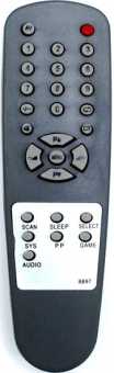 Пульты для Polar 8897, 4GA1-901, Akai, Lentel и др. ТВ