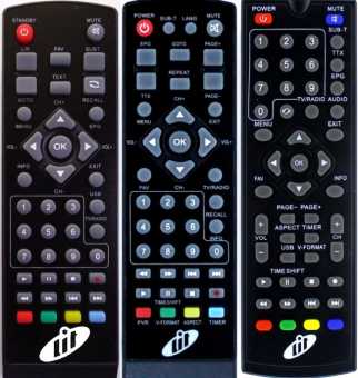 Пульты LIT Optimum, Temp и др. DVB-T2