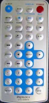 Пульт Prology DVD-300BFM Mk II в авто - замена