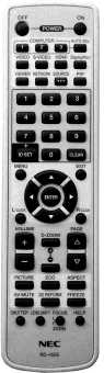 Пульт NEC RD-455E проекторов NP-PA500X/ 600X/ PA550W, PX700w/ 750U/800x  и др. - аналоги
