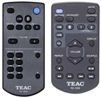 Пульты акустики Teac - замена