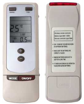 Пульт Y502 кондиционеров Gree, JAX, Pioner, Electrolux, QuattroClima, Rolsen, Tosot и др